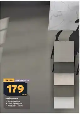 Megaflis Serie Neutra tilbud
