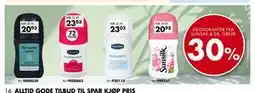 Sparkjøp DEODORANTER FRA SUNSILK & DR. GREVE tilbud