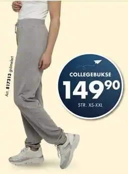 Sparkjøp COLLEGEBUKSE tilbud