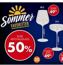 Sparkjøp VINGLASS tilbud