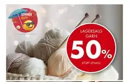 Sparkjøp LAGERSALG GARN tilbud