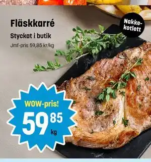 Eurocash Fläskkarré tilbud