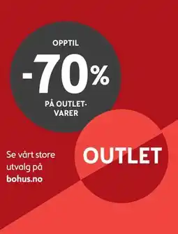 Bohus OUTLET tilbud