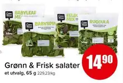 Spar Grønn & Frisk salater tilbud