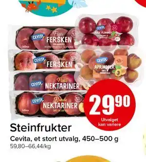 Spar Steinfrukter tilbud