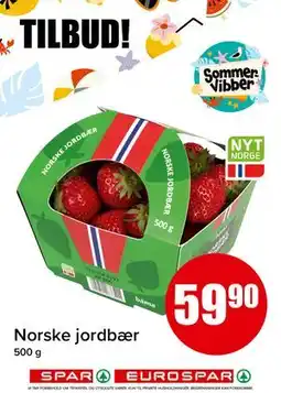 Spar Norske jordbær tilbud
