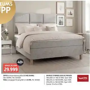 Bohus OPUS kontinentalseng tilbud