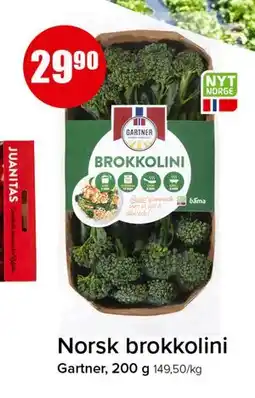 Spar Norsk brokkolini tilbud