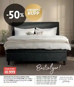 Bohus SIGNATURE COLLECTION SLEEPING HITRA tilbud