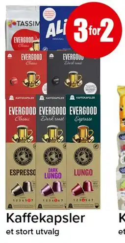 Spar Kaffekapsler tilbud