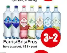 Spar Farris/Bris/Frus tilbud