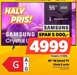 POWER Samsung 55" 4K Smart TV tilbud
