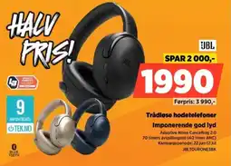 POWER Jbl Trådløse hodetelefoner Imponerende god lyd tilbud