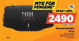 POWER Jbl Bluetooth-høyttaler Rå lyd tilbud