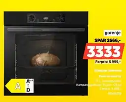 POWER Gorenje Integrert stekeovn Push-in-knotter tilbud