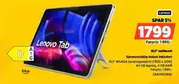 POWER Lenovo 10,1" nettbrett Gjennomsiktig deksel inkludert tilbud