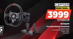 POWER Cepter Racingratt For oppslukende simulering tilbud