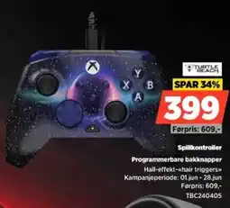 POWER Turtle Beach Spillkontroller Programmerbare bakknapper tilbud