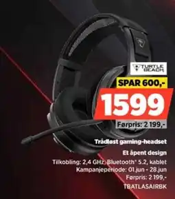 POWER Turtle Beach Trådløst gaming-headset Et åpent design tilbud
