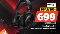 POWER Hyper Gaming-headset Komfortabelt gaming-headset tilbud