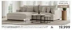 Skeidar ROSSI LUX 2-SETER MED XL SJESELONG tilbud