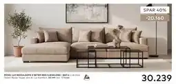 Skeidar ROSSI LUX MODULSOFA 3-SETER MED SJESELONG tilbud