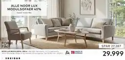 Skeidar NOOR LUX MODULSOFA tilbud