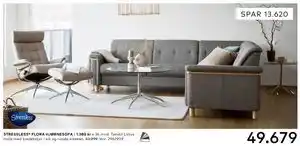 Skeidar STRESSLESS FLORA HJØRNESOFA tilbud