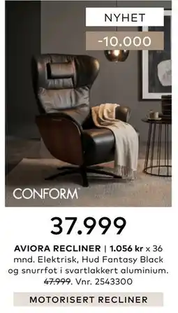 Skeidar AVIORA RECLINER tilbud