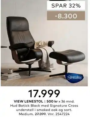 Skeidar VIEW LENESTOL tilbud