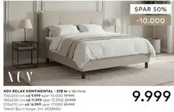 Skeidar XOV RELAX KONTINENTAL tilbud