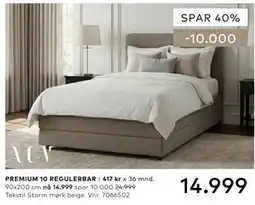 Skeidar PREMIUM 10 REGULERBAR tilbud