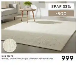 Skeidar SIRA TEPPE tilbud