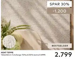 Skeidar KENT TEPPE tilbud
