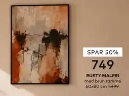 Skeidar RUSTY MALERI tilbud