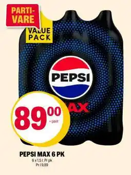 Coop Extra Pepsi Max 6-pk tilbud