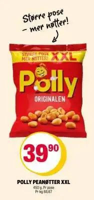 Coop Extra POLLY PEANØTTER XXL tilbud