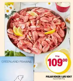 Coop Extra POLAR REKER I LØS VEKT tilbud