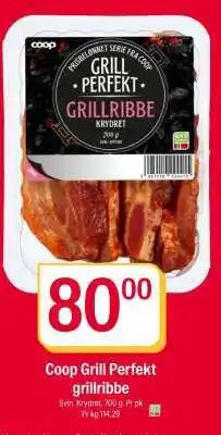 Coop Extra Coop Grill Perfekt grillribbe tilbud