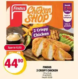 Coop Extra Findus tilbud