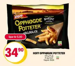 Coop Extra Hoff Opphøgde Poteter tilbud