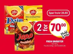 Coop Extra FREIA SMÅBITER tilbud