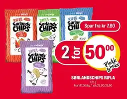 Coop Extra SØRLANDSCHIPS RIFLA tilbud