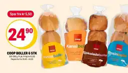 Coop Extra COOP BOLLER 6 STK tilbud