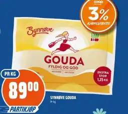 Coop Obs Synnøve gouda tilbud