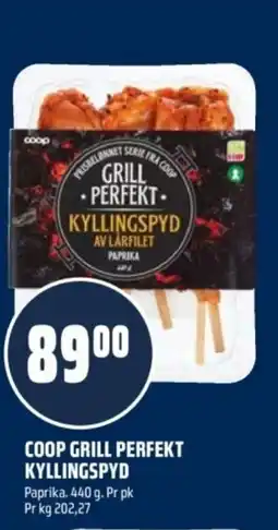 Coop Obs Coop grill perfekt kyllingspyd tilbud