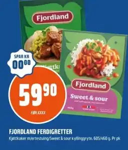 Coop Obs Fjordland ferdigretter tilbud