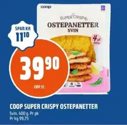 Coop Obs Coop super crispy ostepanetter tilbud