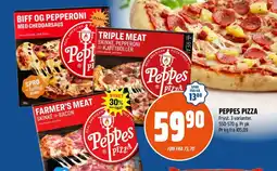 Coop Obs Peppes pizza tilbud