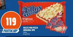 Coop Obs Billys Pan pizza original 9pk tilbud